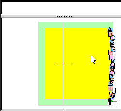 Animated GIF showing Dasher's zooming text-entry interface in action